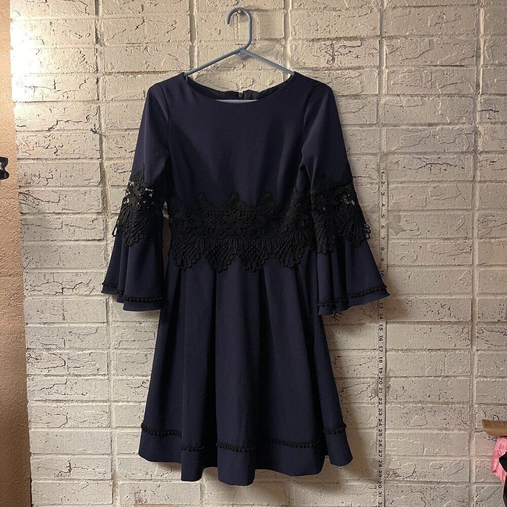 Eliza J Lace Cocktail Evening Business Party Dress Small